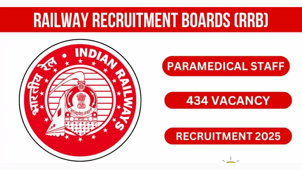 RRB Paramedical Recruitment 2025